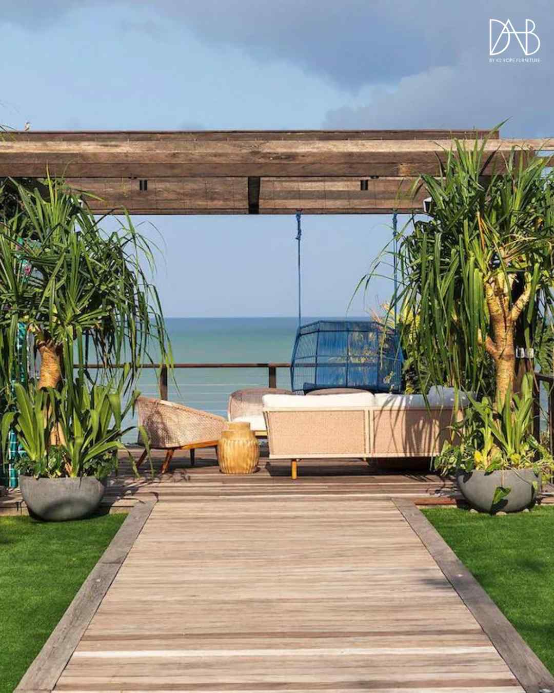 Read more about the article Simple 2-Step Design Journey with Trendy Rope Patio Furniture